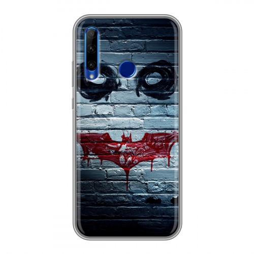 Дизайнерский силиконовый чехол для Huawei Honor 10i Бэтмен 