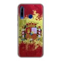 Дизайнерский силиконовый чехол для Huawei Honor 10i флаг Испании