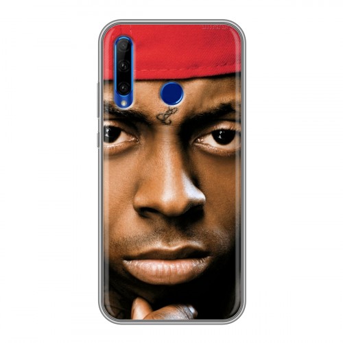Дизайнерский силиконовый чехол для Huawei Honor 10i Lil Wayne