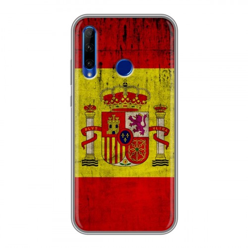 Дизайнерский силиконовый чехол для Huawei Honor 10i Флаг Испании