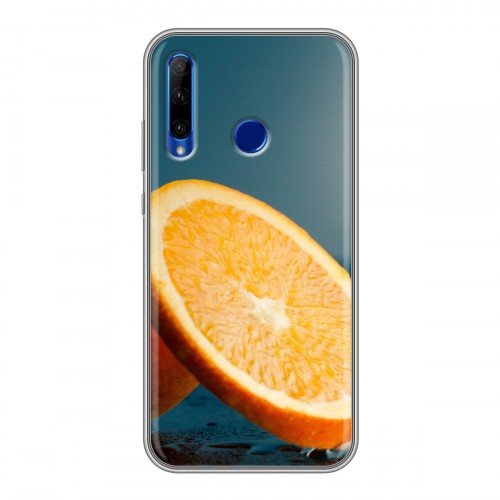 Дизайнерский силиконовый чехол для Huawei Honor 10i Апельсины