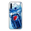 Дизайнерский силиконовый чехол для Huawei Honor 10i Pepsi
