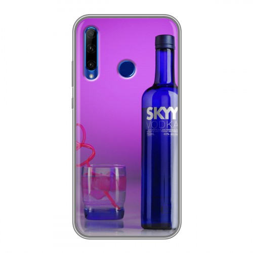 Дизайнерский силиконовый чехол для Huawei Honor 10i Skyy Vodka