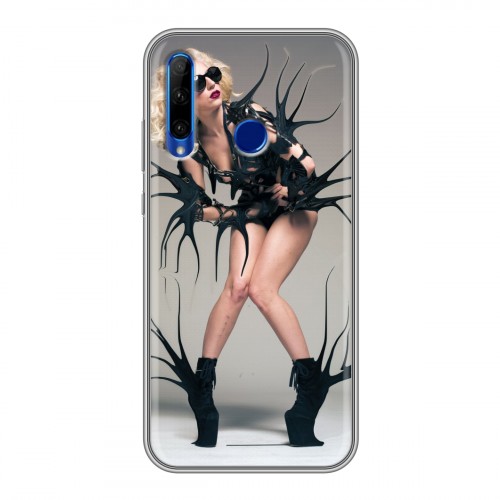 Дизайнерский силиконовый чехол для Huawei Honor 10i Леди Гага