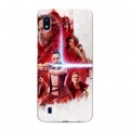 Дизайнерский пластиковый чехол для Samsung Galaxy A10 Star Wars : The Last Jedi