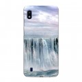 Дизайнерский пластиковый чехол для Samsung Galaxy A10 водопады