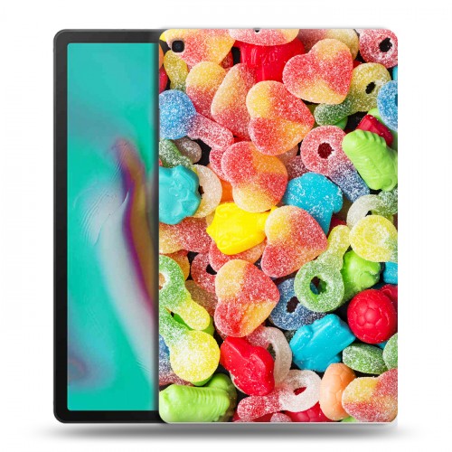 Дизайнерский силиконовый чехол для Samsung Galaxy Tab A 10.1 (2019) Сладости