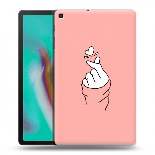 Дизайнерский пластиковый чехол для Samsung Galaxy Tab A 10.1 (2019) Любовь
