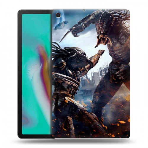 Дизайнерский силиконовый чехол для Samsung Galaxy Tab A 10.1 (2019) Хищник (2018)