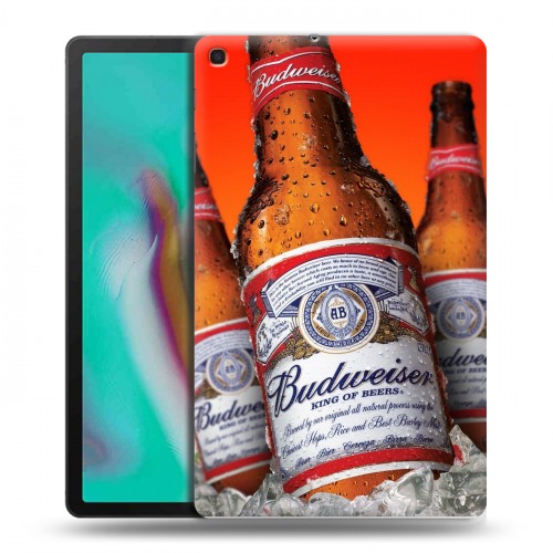 Дизайнерский силиконовый чехол для Samsung Galaxy Tab A 10.1 (2019) Budweiser