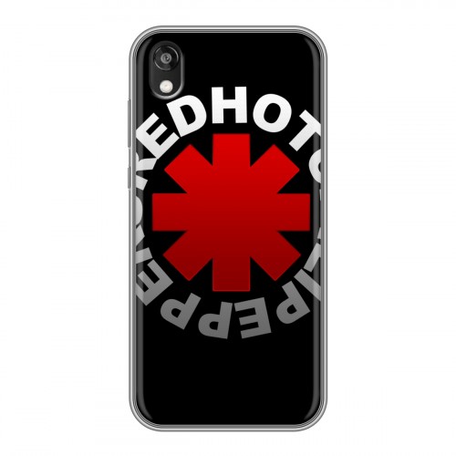 Дизайнерский силиконовый чехол для Huawei Honor 8s Red Hot Chili Peppers