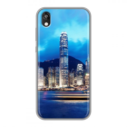 Дизайнерский пластиковый чехол для Huawei Honor 8s Гонконг