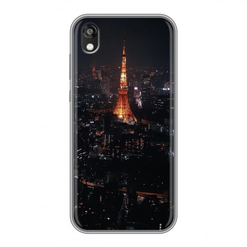 Дизайнерский силиконовый чехол для Huawei Honor 8s Токио