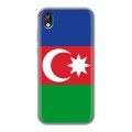 Дизайнерский силиконовый чехол для Huawei Honor 8s Флаг Азербайджана