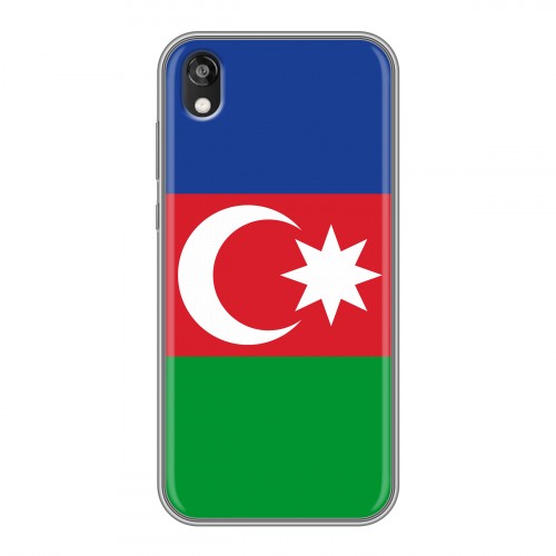 Дизайнерский пластиковый чехол для Huawei Honor 8s Флаг Азербайджана