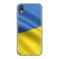 Дизайнерский пластиковый чехол для Huawei Honor 8s Флаг Украины