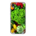 Дизайнерский силиконовый чехол для Huawei Honor 8s Овощи