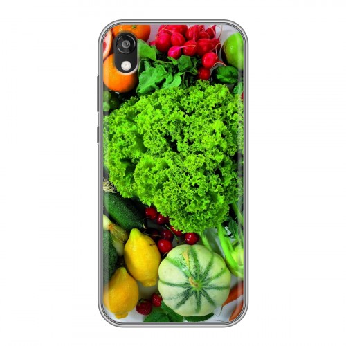 Дизайнерский силиконовый чехол для Huawei Honor 8s Овощи