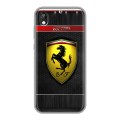 Дизайнерский пластиковый чехол для Huawei Honor 8s Ferrari
