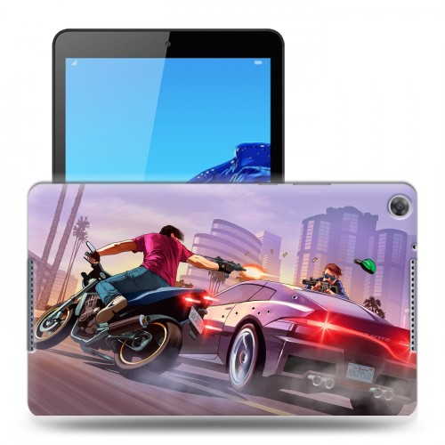 Дизайнерский силиконовый чехол для Huawei MediaPad M5 lite 8 Gta 