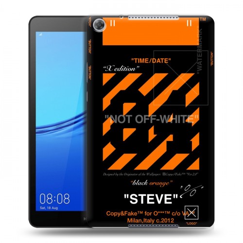 Дизайнерский силиконовый чехол для Huawei MediaPad M5 lite 8 Хайп и мода