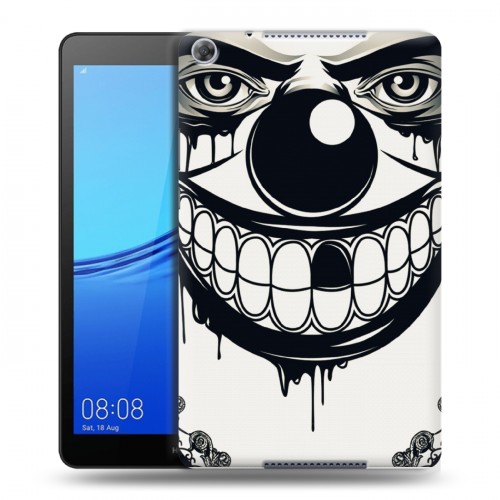 Дизайнерский силиконовый чехол для Huawei MediaPad M5 lite 8 Маски Black White