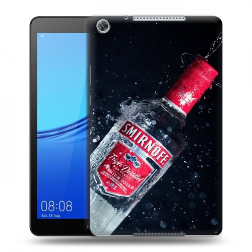 Дизайнерский силиконовый чехол для Huawei MediaPad M5 lite 8 Smirnoff