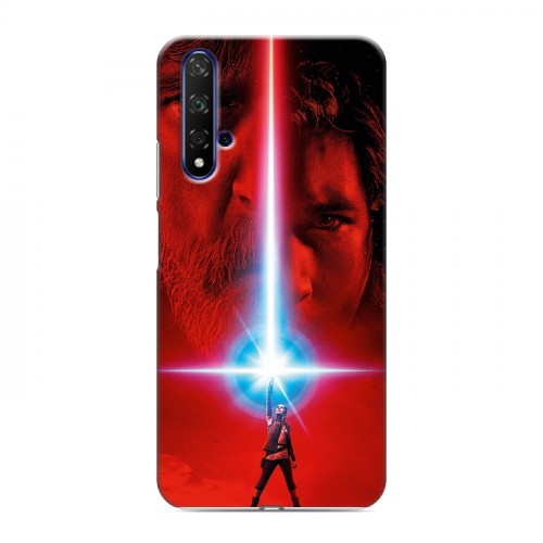 Дизайнерский силиконовый чехол для Huawei Honor 20 Star Wars : The Last Jedi