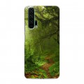 Дизайнерский силиконовый чехол для Huawei Honor 20 Pro лес