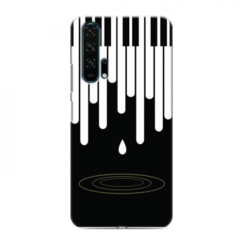Дизайнерский силиконовый чехол для Huawei Honor 20 Pro Дизайнерское пианино