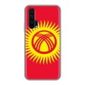 Дизайнерский силиконовый чехол для Huawei Honor 20 Pro Флаг Киргизии