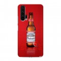 Дизайнерский силиконовый чехол для Huawei Honor 20 Pro Budweiser