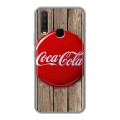 Дизайнерский силиконовый чехол для Vivo Y17 Coca-cola