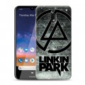 Дизайнерский силиконовый чехол для Nokia 2.2 Linkin Park