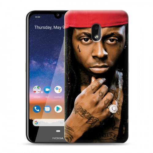 Дизайнерский силиконовый чехол для Nokia 2.2 Lil Wayne