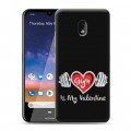 Дизайнерский силиконовый чехол для Nokia 2.2 День Святого Валентина
