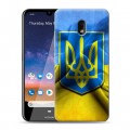 Дизайнерский пластиковый чехол для Nokia 2.2 Флаг Украины