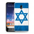 Дизайнерский силиконовый чехол для Nokia 2.2 Флаг Израиля