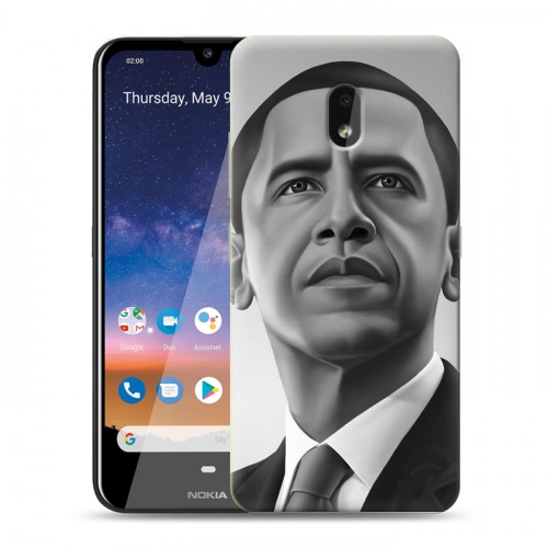 Дизайнерский пластиковый чехол для Nokia 2.2 Барак Обама