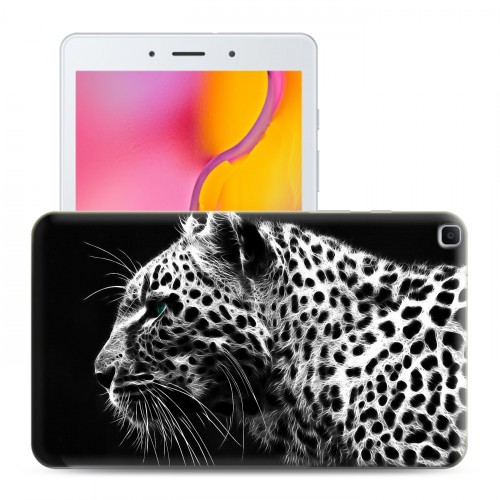 Дизайнерский силиконовый чехол для Samsung Galaxy Tab A 8.0 (2019) Леопард