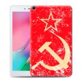 Дизайнерский силиконовый чехол для Samsung Galaxy Tab A 8.0 (2019) Флаг СССР 
