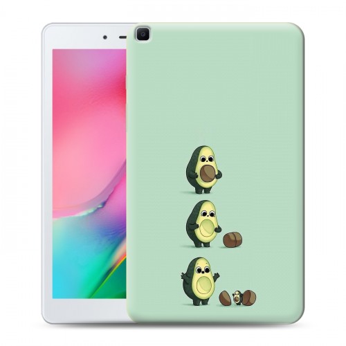 Дизайнерский силиконовый чехол для Samsung Galaxy Tab A 8.0 (2019) Авокадо мама