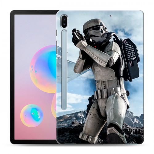 Дизайнерский пластиковый чехол для Samsung Galaxy Tab S6 Star Wars Battlefront