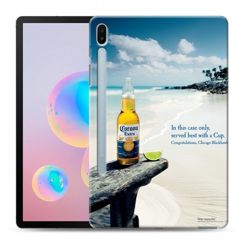 Дизайнерский силиконовый чехол для Samsung Galaxy Tab S6 Corona