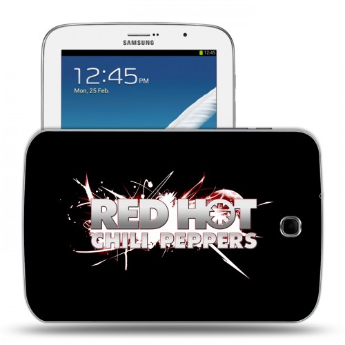 Дизайнерский силиконовый чехол для Samsung Galaxy Note 8.0 Red Hot Chili Peppers