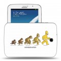 Дизайнерский силиконовый чехол для Samsung Galaxy Note 8.0 Симпсоны 