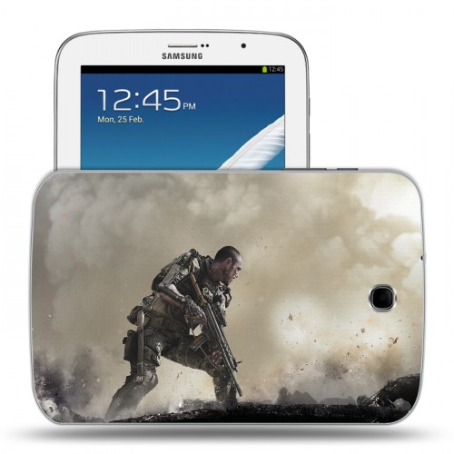 Дизайнерский силиконовый чехол для Samsung Galaxy Note 8.0 Call of duty