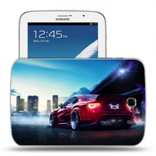Дизайнерский силиконовый чехол для Samsung Galaxy Note 8.0 Toyota 