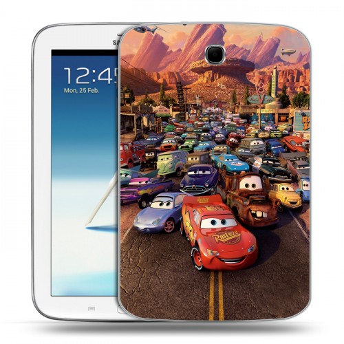 Дизайнерский силиконовый чехол для Samsung Galaxy Note 8.0 Тачки