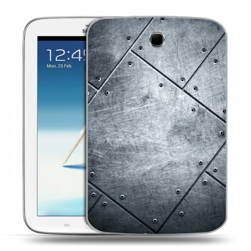 Дизайнерский силиконовый чехол для Samsung Galaxy Note 8.0 Металл